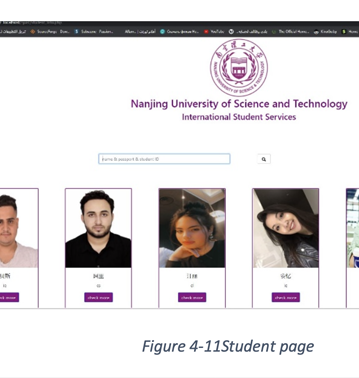 Design and Implementation of an International Student Management System